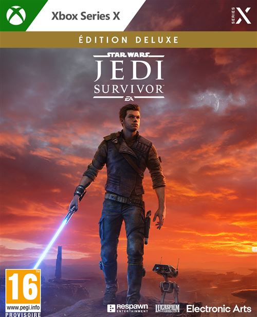 Star Wars Jedi: Survivor Deluxe Edition Xbox Series X État correct Bandai Namco reconditionné disponible sur Fnac