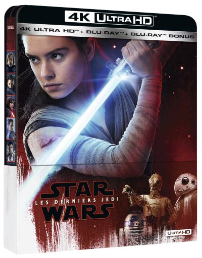 Star Wars : Les Derniers Jedi SteelBook® Blu-ray 4K Ultra HD État correct reconditionné disponible sur Fnac