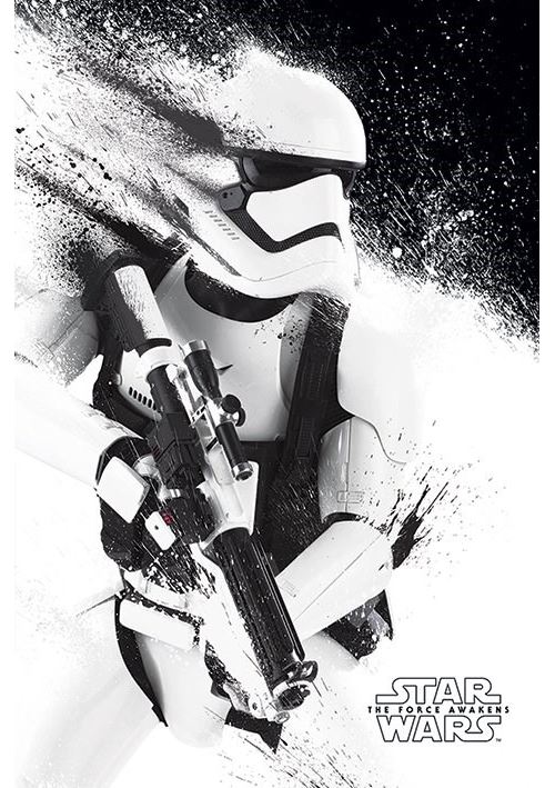 Star Wars Maxi Poster 61 x 91,5 cm Episode VII Stormtrooper Paint État correct reconditionné disponible sur Fnac