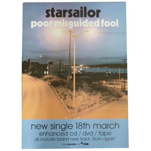Starsailor - 50x75 cm - AFFICHE / POSTER État correct N/A reconditionné disponible sur Fnac
