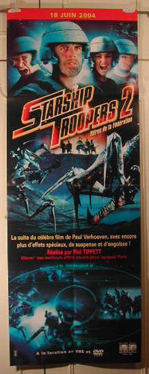 Acheter Starship Troopers 2 - 57x156 cm - AFFICHE / POSTER État correct - 13,99 € Starship Troopers 2 - 57x156 cm - AFFICHE / POSTER État correct N/A reconditionné disponible sur Fnac
