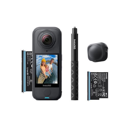 Starter Bundle Caméra 360 Insta360 X4 Air Noir graphite État correct Insta360 reconditionné disponible sur Fnac