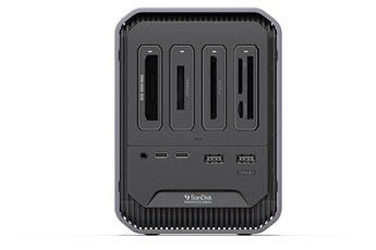 STATION D''ACCUEIL / LECTEUR DE CARTES A 4 BAIES Bon état SanDisk Professional reconditionné disponible sur Darty