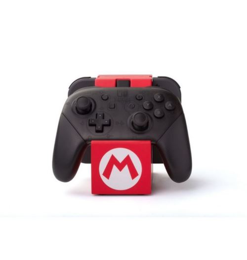 Station de recharge Nintendo Super Mario pour 2 Joy-Con et 1 Manette Nintendo Switch Pro État correct PowerA reconditionné disponible sur Fnac