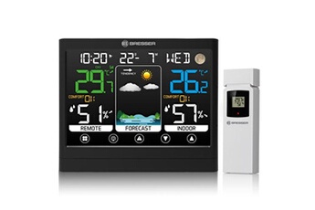 Station meteo couleur MeteoTemp BF avec ecran tactile Bon état Bresser reconditionné disponible sur Darty