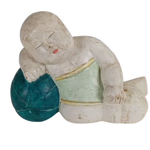 Acheter Statue asiatique garcon endormi État correct - 10,00 € Statue asiatique garcon endormi État correct reconditionné disponible sur Label Emmaüs
