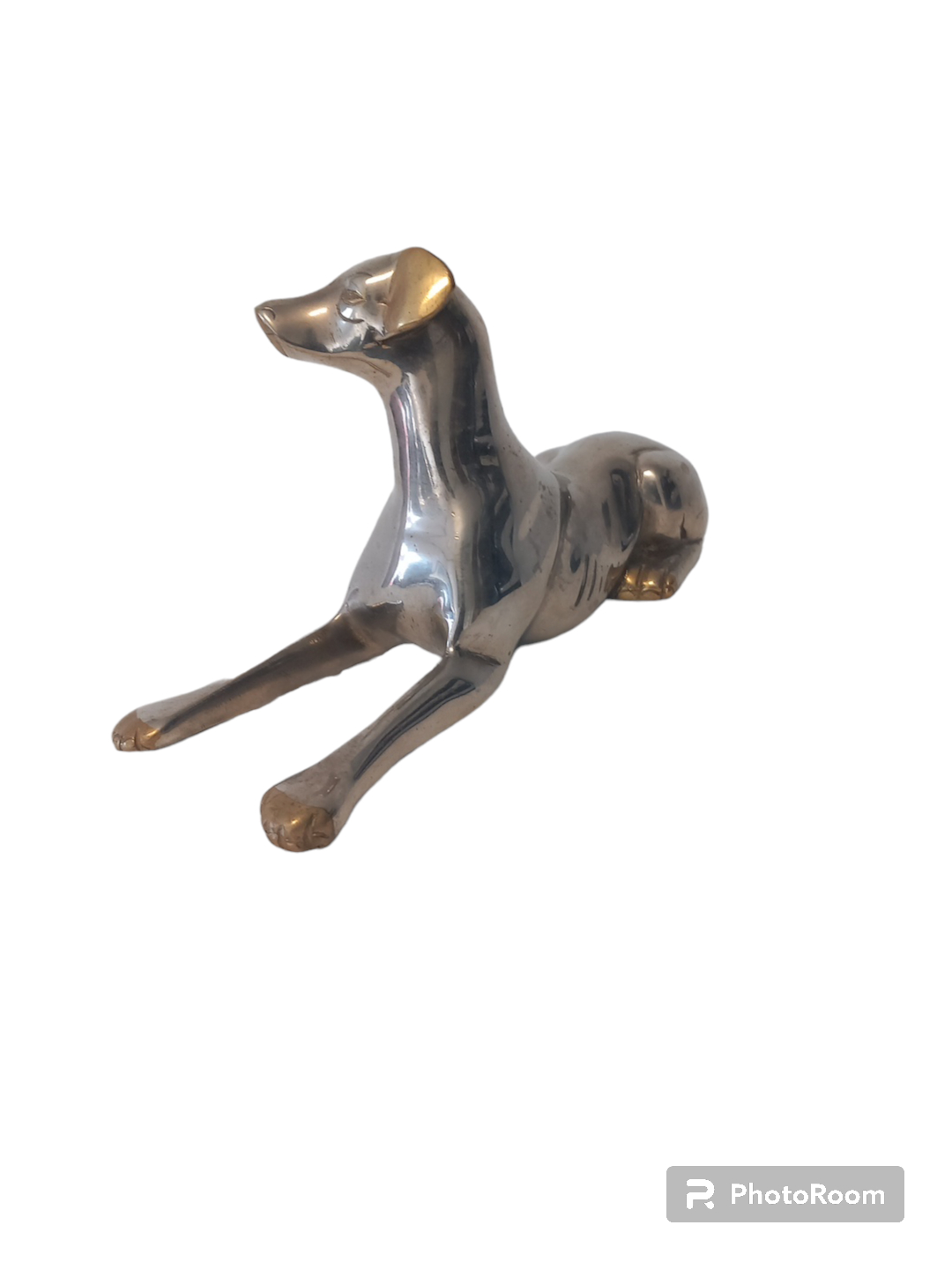 Statue Vintage De Chien Levier ~Sculpture En Métal Brillant Très bon état - 28,00 € Statue Vintage De Chien Levier ~Sculpture En Métal Brillant Très bon état reconditionné disponible sur Label Emmaüs