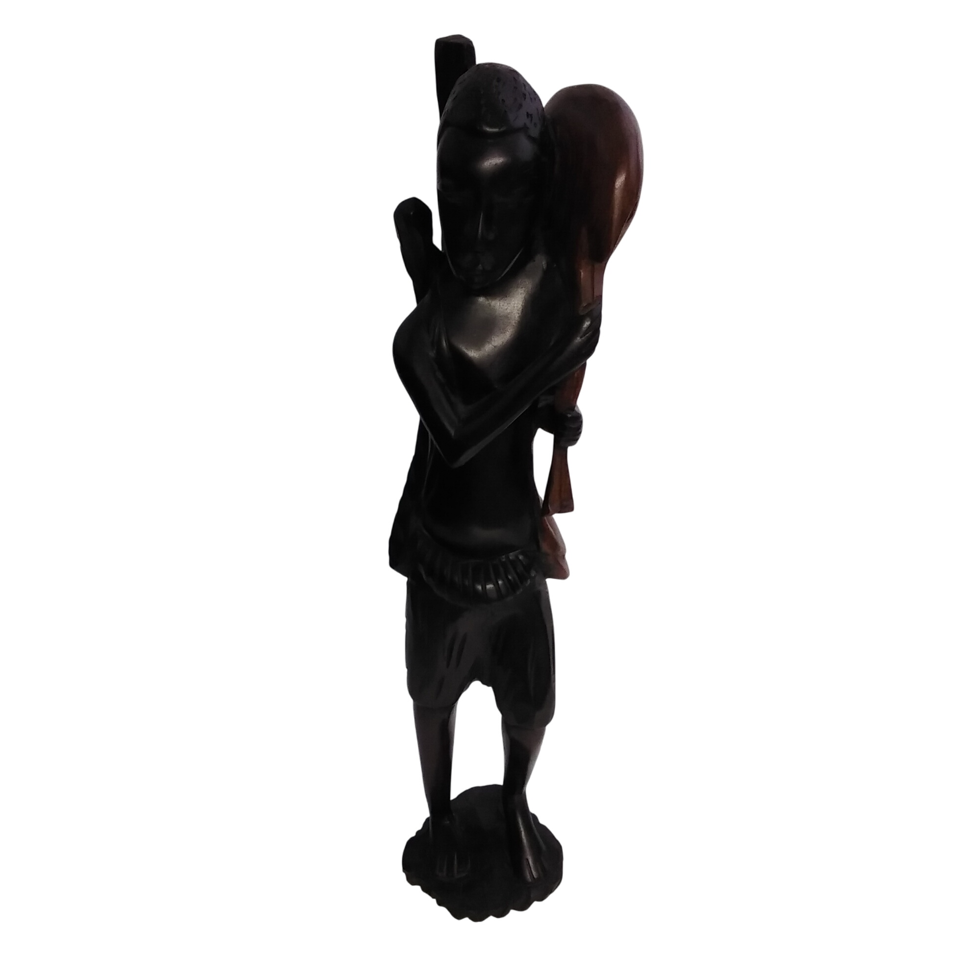 Acheter Statuelle africaine en bois État correct - 10,00 € Statuelle africaine en bois État correct reconditionné disponible sur Label Emmaüs