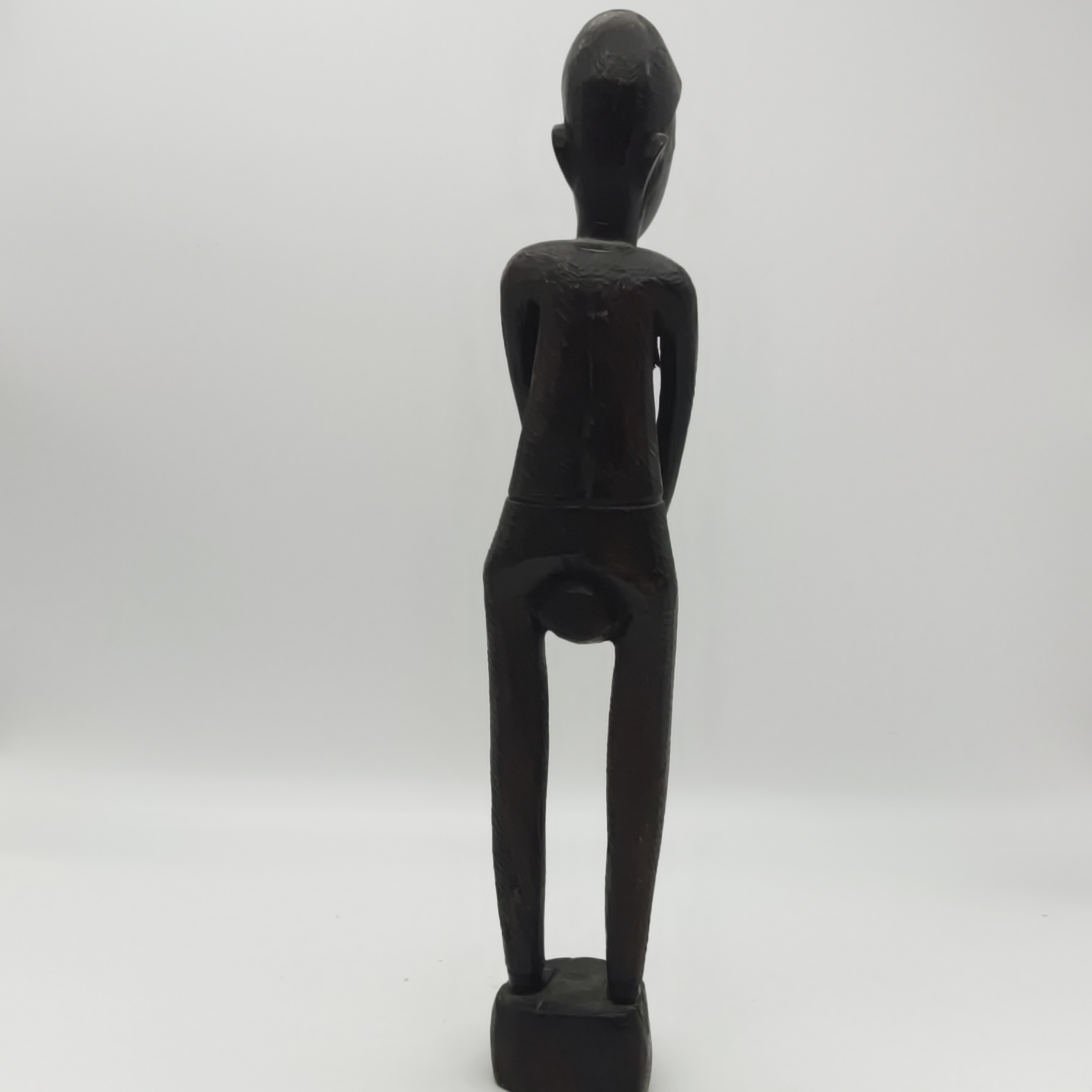 Voir photo 2 de Statuette africaine bois exotique Statuette africaine bois exotique Bon état reconditionné photo 2