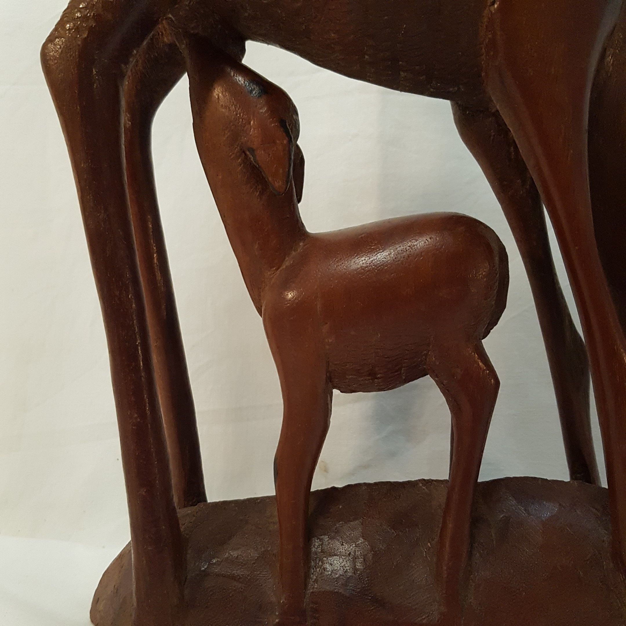 Voir photo 2 de Statuette animale Artisanat africain Statuette animale Artisanat africain Très bon état reconditionné photo 2