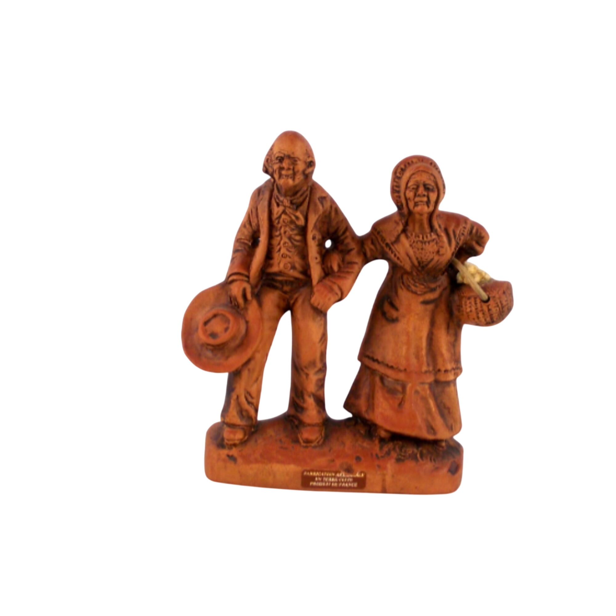 Acheter Statuette couple santon Francis Lascour Bon état - 10,00 € Statuette couple santon Francis Lascour Bon état reconditionné disponible sur Label Emmaüs
