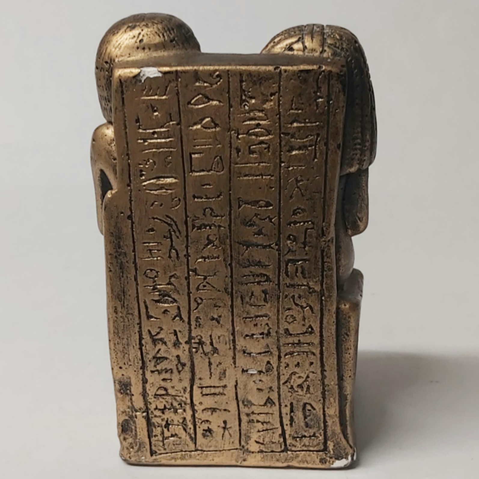 Voir photo 2 de Statuette d'un couple Egyptien Statuette d'un couple Egyptien Bon état reconditionné photo 2