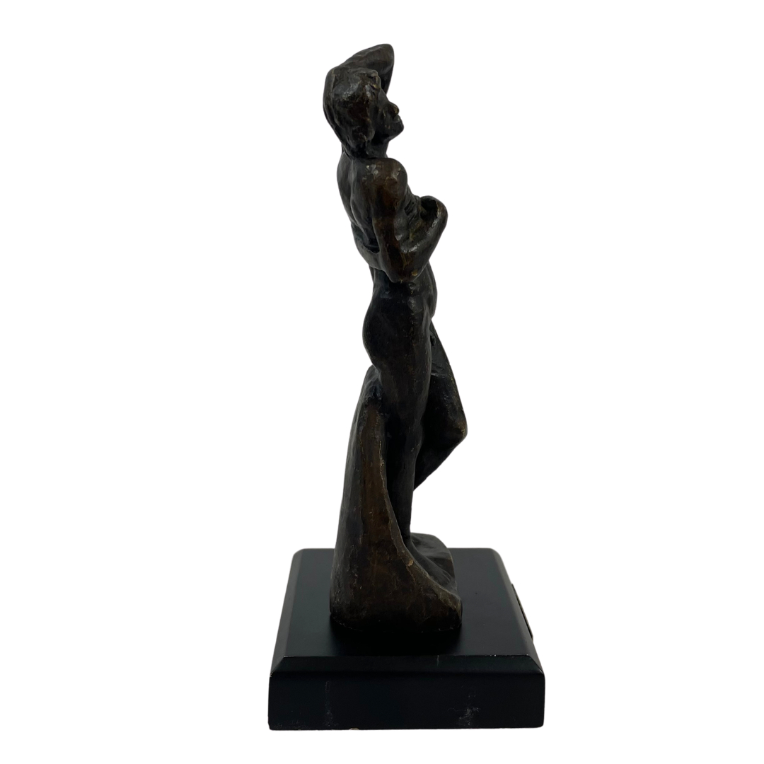 Voir photo 2 de Statuette en Bronze - Reproduction de l'œuvre "L'esclave mourant" (1516) Statuette en Bronze - Reproduction de l'œuvre "L'esclave mourant" (1516) Très bon état reconditionné photo 2