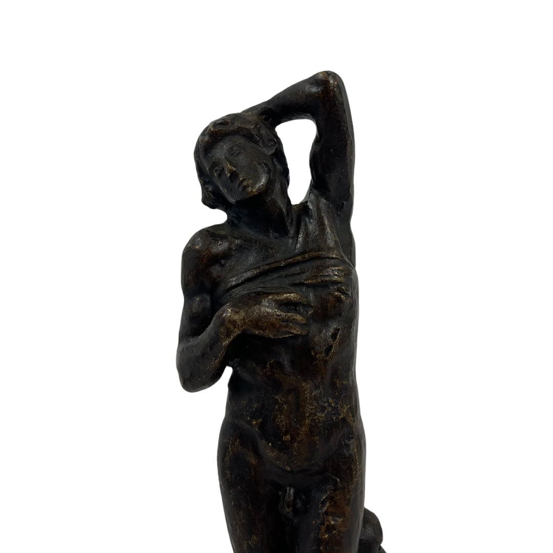 Voir photo 5 de Statuette en Bronze - Reproduction de l'œuvre "L'esclave mourant" (1516) Statuette en Bronze - Reproduction de l'œuvre "L'esclave mourant" (1516) Très bon état reconditionné photo 5