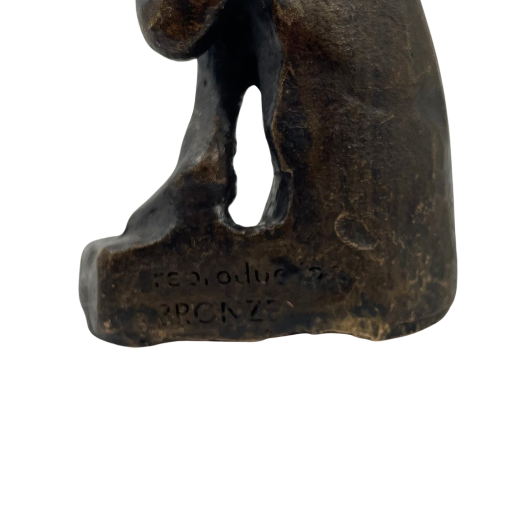 Voir photo 9 de Statuette en Bronze - Reproduction de l'œuvre "L'esclave mourant" (1516) Statuette en Bronze - Reproduction de l'œuvre "L'esclave mourant" (1516) Très bon état reconditionné photo 9