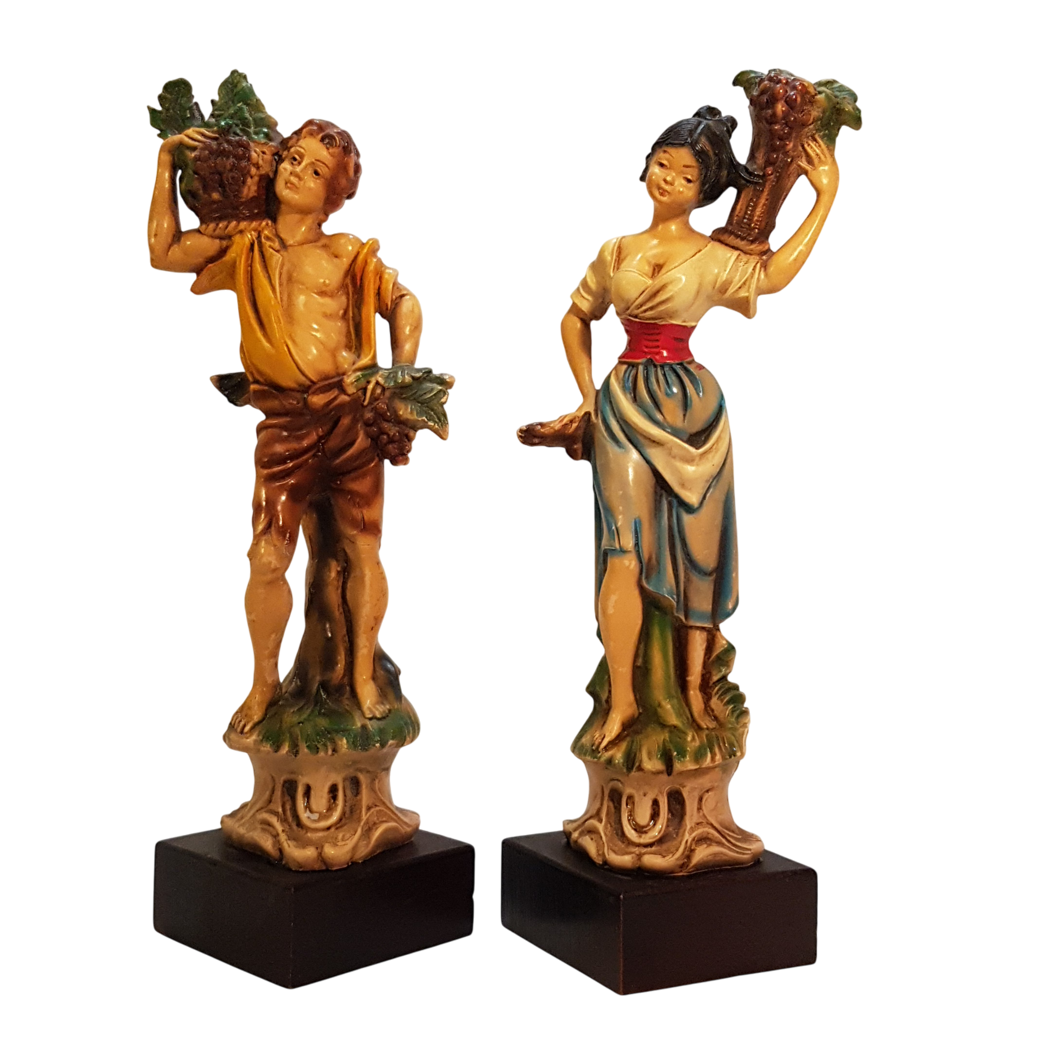 Acheter Statuettes vendangeurs Très bon état - 10,00 € Statuettes vendangeurs Très bon état reconditionné disponible sur Label Emmaüs