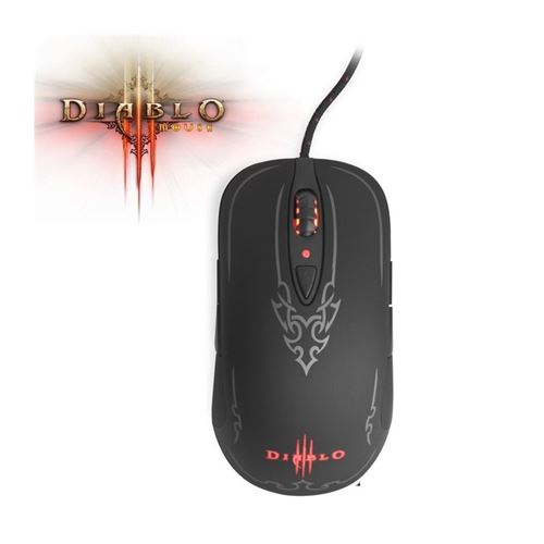 SteelSeries Diablo III - Souris - droitiers et gauchers - laser - 7 boutons - filaire - USB État correct reconditionné disponible sur Fnac