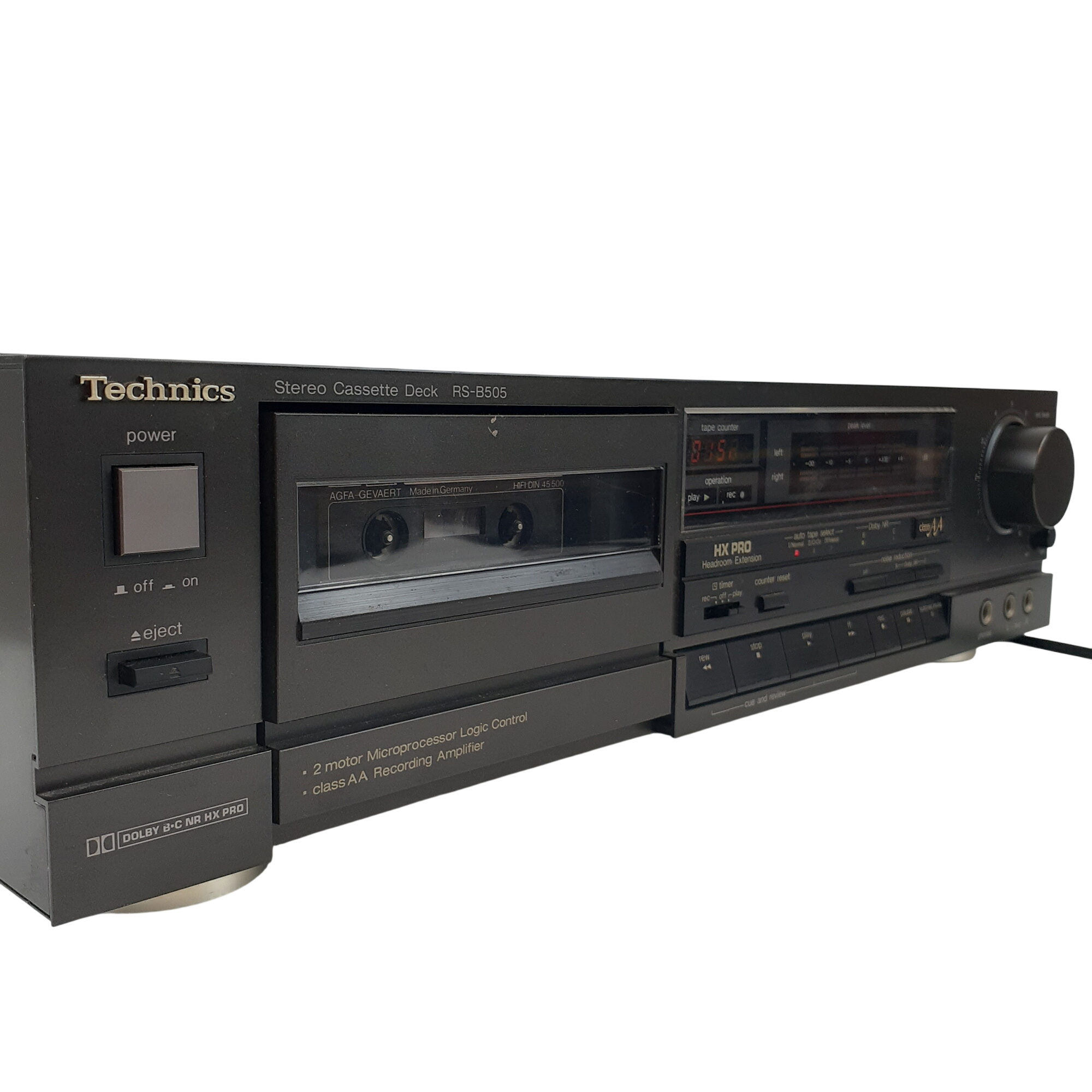 Stéréo cassette Technics RS-B505 Très bon état - 125,00 € Stéréo cassette Technics RS-B505 Très bon état reconditionné disponible sur Label Emmaüs
