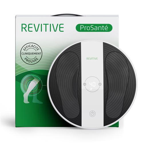 Stimulateur circulatoire Revitive Pro Santé Noir État correct reconditionné disponible sur Fnac