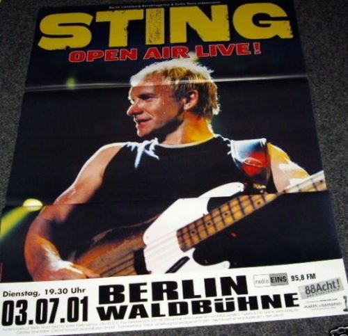 Sting - 60x84 cm - AFFICHE / POSTER État correct - 16,99 € Sting - 60x84 cm - AFFICHE / POSTER État correct N/A reconditionné disponible sur Fnac