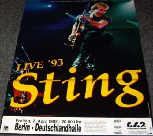 Sting - 60x84 cm - AFFICHE / POSTER État correct - 16,99 € Sting - 60x84 cm - AFFICHE / POSTER État correct reconditionné disponible sur Fnac