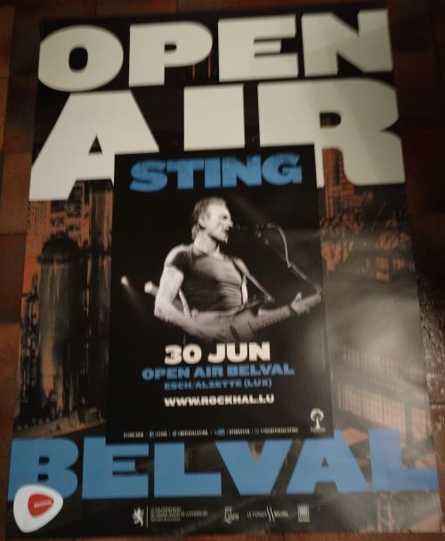 STING - Tour 2018 - AFFICHE État correct N/A reconditionné disponible sur Fnac