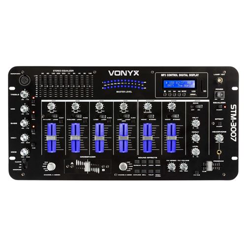 STM-3007 Table de mixage 6 canaux SD/USB/MP3/LED/Bluetooth 19 État correct Skytec reconditionné disponible sur Fnac | Dero
