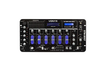 STM-3007 Table de mixage 6 canaux SD/USB/MP3/LED/Bluetooth 19 Très bon état Vonyx reconditionné disponible sur Darty | Dero