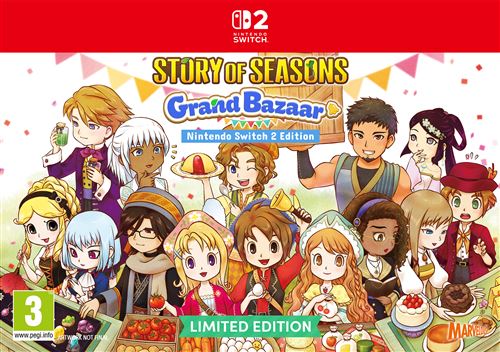 Story of Seasons Grand Bazaar Limited Edition Nintendo Switch 2 État correct Flashpoint Germany GmbH reconditionné disponible sur Fnac
