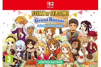 Story of Seasons Grand Bazaar Limited Edition Nintendo Switch 2 Très bon état - 90,49 € Story of Seasons Grand Bazaar Limited Edition Nintendo Switch 2 Très bon état N/A reconditionné disponible sur Darty