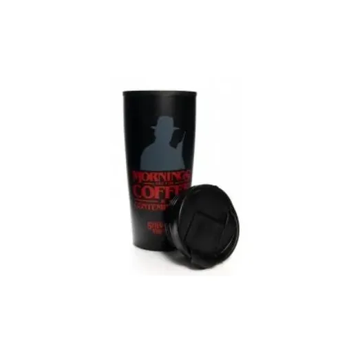 Stranger Things - Café Et Contemplation Mug De Voyage En Métal occasion reconditionné disponible sur Rakuten
