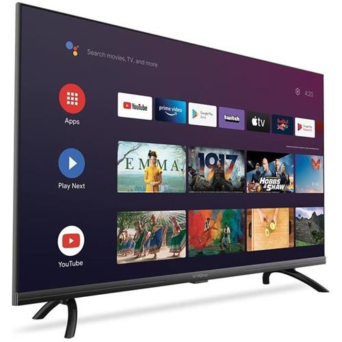STRONG - TV HD 32" (80 cm) - Android TV - Wifi - Bluetooth - HDR - Chromecast - Assistant Google - 3 Tuners - 2xHDMI (ARC) + USB État correct N/A reconditionné disponible sur Fnac | Dero