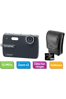 µ STYLUS-550 WP (étanche) Noir Pack Fnac : Etui + Carte xD 1 Go État correct - 79,95 € µ STYLUS-550 WP (étanche) Noir Pack Fnac : Etui + Carte xD 1 Go État correct Olympus reconditionné disponible sur Darty