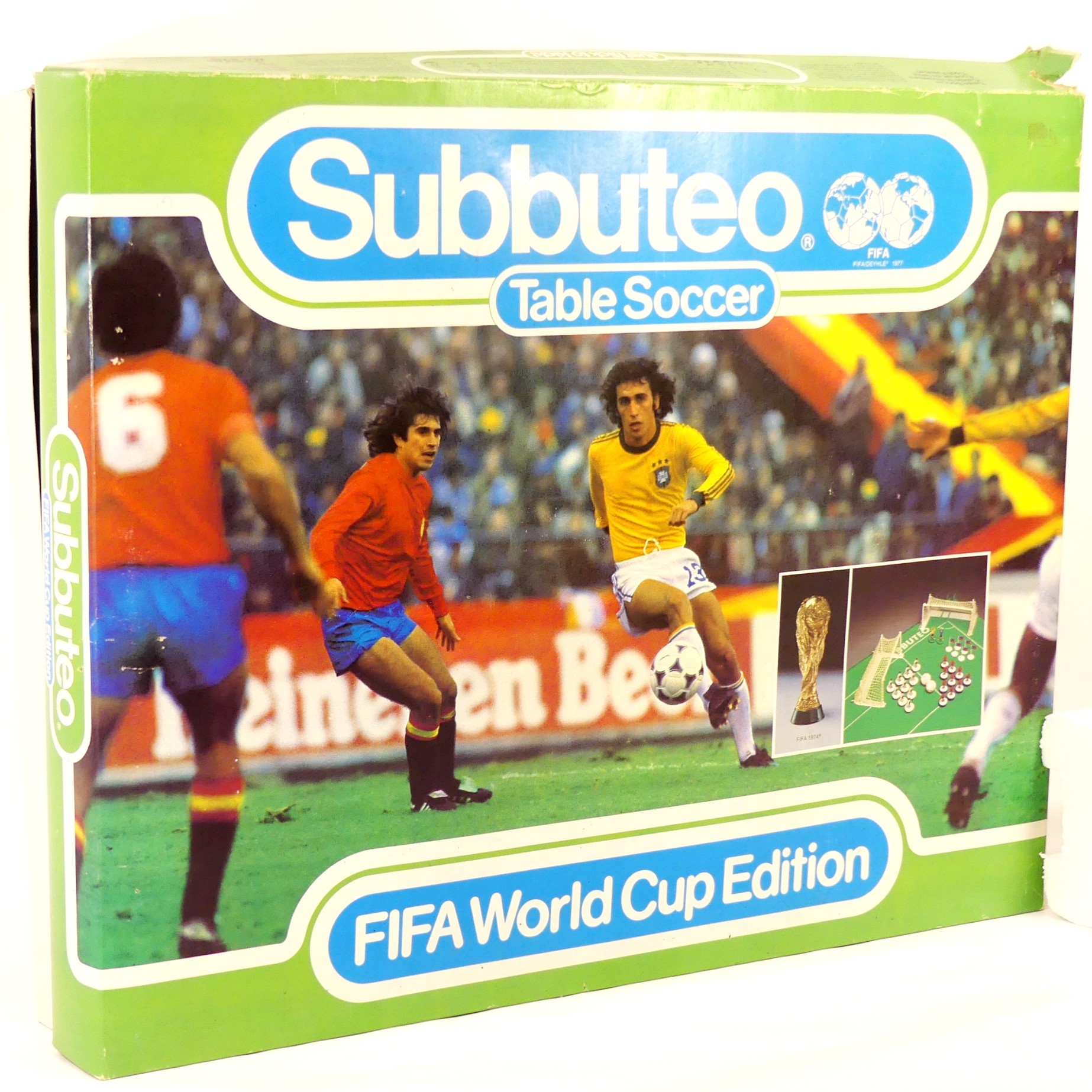 Voir photo 6 de Subbuteo - Table de Foot - FIFA World Cup Edition - 1977 Subbuteo - Table de Foot - FIFA World Cup Edition - 1977 État correct reconditionné photo 6