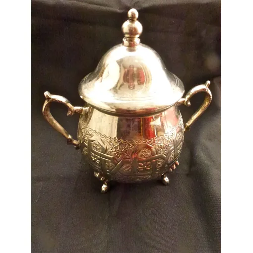 Sucrier Argent Massif Origine Maroc Bon état - 205,00 € Sucrier Argent Massif Origine Maroc Bon état reconditionné disponible sur Rakuten