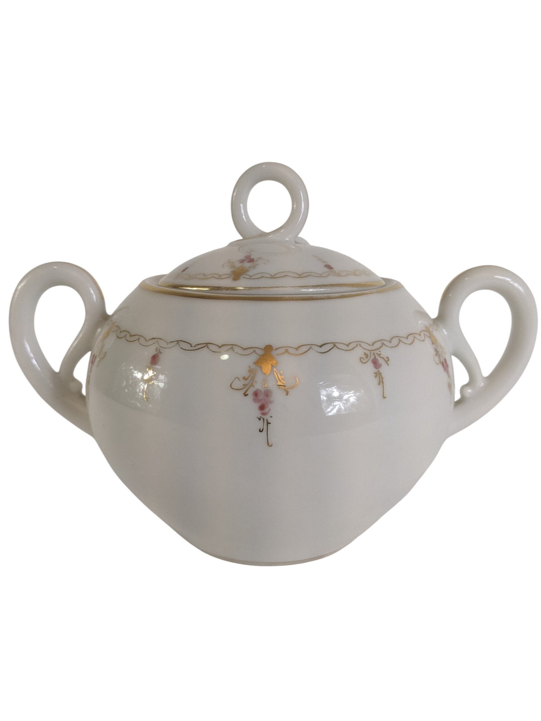 Sucrier en porcelaine art déco Très bon état - 12,00 € Sucrier en porcelaine art déco Très bon état reconditionné disponible sur Label Emmaüs