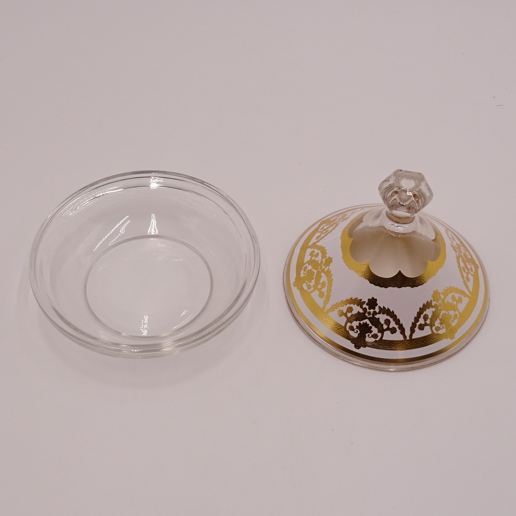 Voir photo 5 de Sucrier en verre Cristallerie EL MANSOUR Sucrier en verre Cristallerie EL MANSOUR Bon état reconditionné photo 5