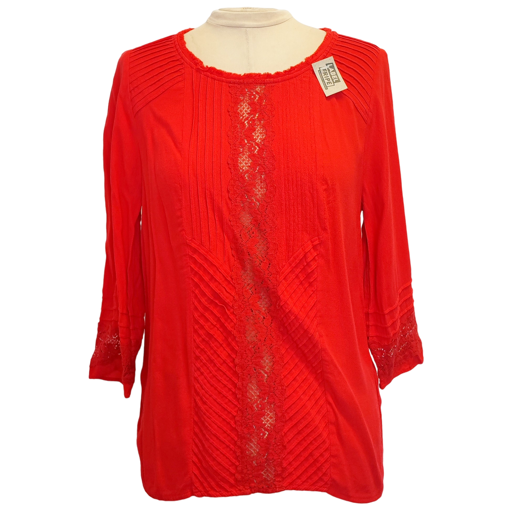 Acheter SUD EXPRESS - Blouse rouge - M - Femme Très bon état - 10,00 € SUD EXPRESS - Blouse rouge - M - Femme Très bon état reconditionné disponible sur Label Emmaüs