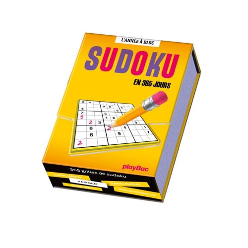 Sudoku en 365 jours État correct - 13,96 € Sudoku en 365 jours État correct reconditionné disponible sur Fnac