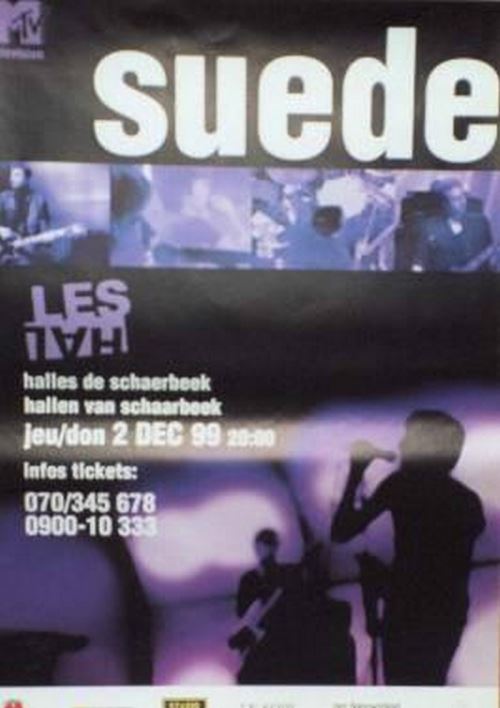 Suede - 70x100 cm - AFFICHE / POSTER État correct N/A reconditionné disponible sur Fnac