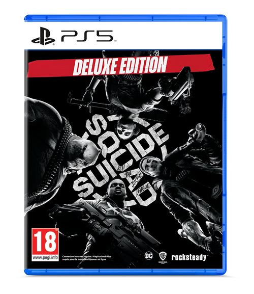 Suicide Squad : Kill the Justice League Edition Deluxe PS5 État correct - 21,58 € Suicide Squad : Kill the Justice League Edition Deluxe PS5 État correct reconditionné disponible sur Fnac