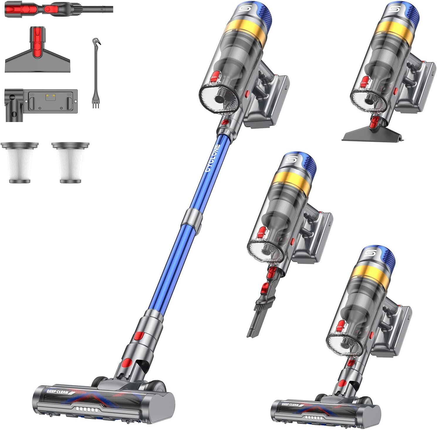 Sulean X8 Aspirateur à main sans fil bleu Très bon état N/A (je n'ai pas trouvé de marque connue reconditionné disponible sur Refurbed
