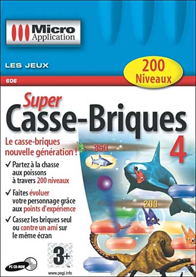 Acheter Super Casse-Briques 4 - 200 Niveaux État correct - 13,00 € Super Casse-Briques 4 - 200 Niveaux État correct Avanquest reconditionné disponible sur Fnac
