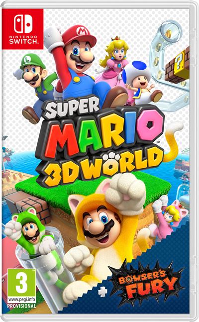 Super Mario 3D World + Bowser's Fury Nintendo Switch État correct reconditionné disponible sur Fnac