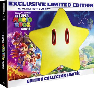 Super Mario Bros Édition Collector Limitée Exclusivité Web Blu-ray 4K Ultra HD État correct reconditionné disponible sur Fnac