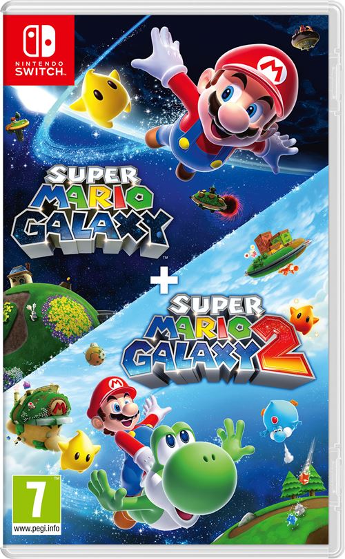 Super Mario Galaxy + Super Mario Galaxy 2 Nintendo Switch État correct Nintendo reconditionné disponible sur Fnac