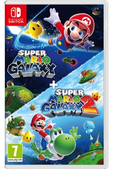 Super Mario Galaxy + Super Mario Galaxy 2 Switch Très bon état reconditionné disponible sur Darty
