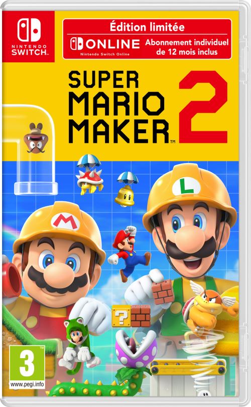 Super Mario Maker 2 Edition Limitée Nintendo Switch État correct Nintendo reconditionné disponible sur Fnac