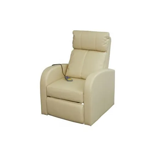 Superbe Fauteuil confort massant blanc crème Bon état reconditionné disponible sur Rakuten