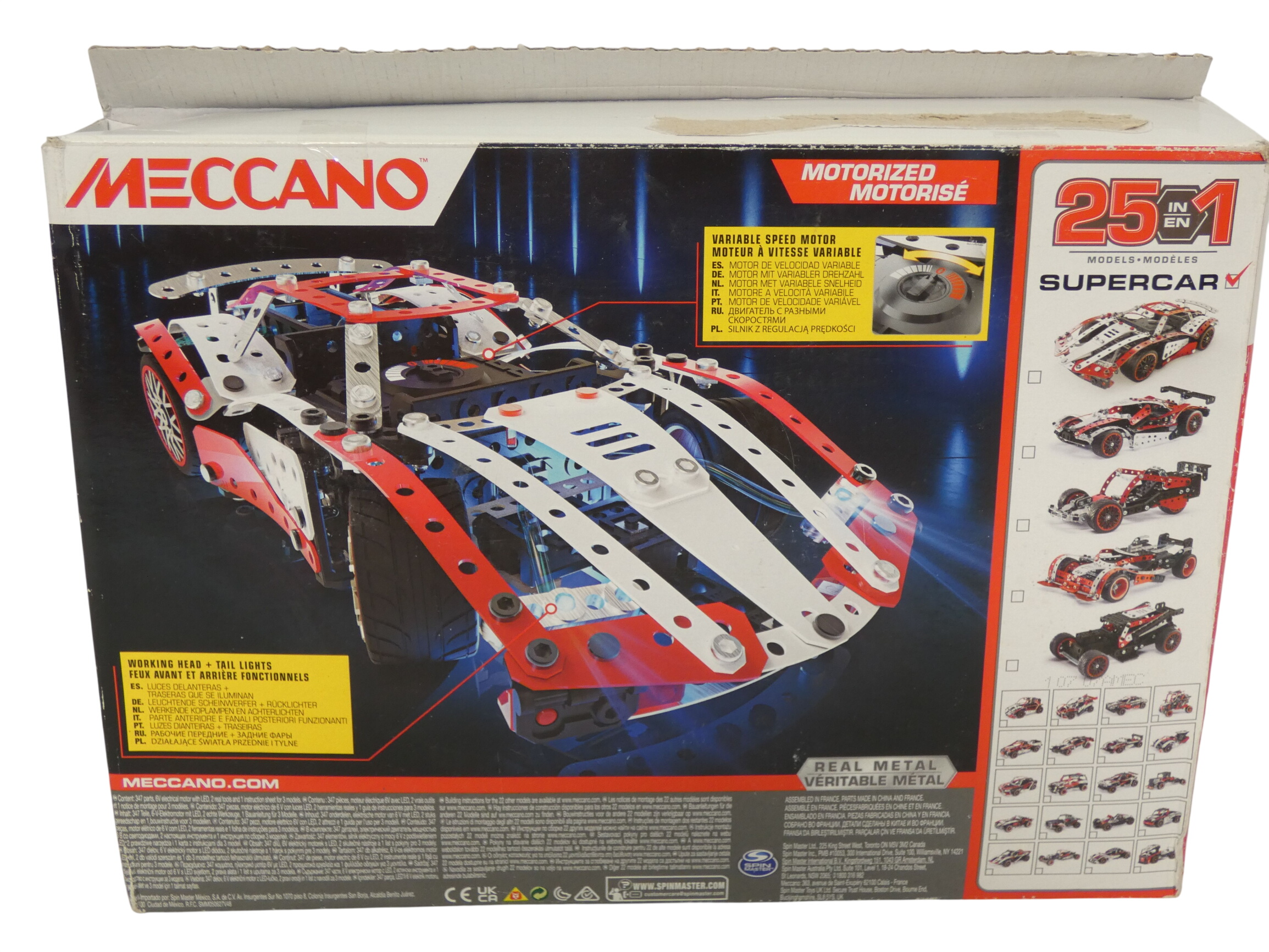 Supercar de chez MECCANO N°21202 (Incomplet) Très bon état - 10,00 € Supercar de chez MECCANO N°21202 (Incomplet) Très bon état reconditionné disponible sur Label Emmaüs